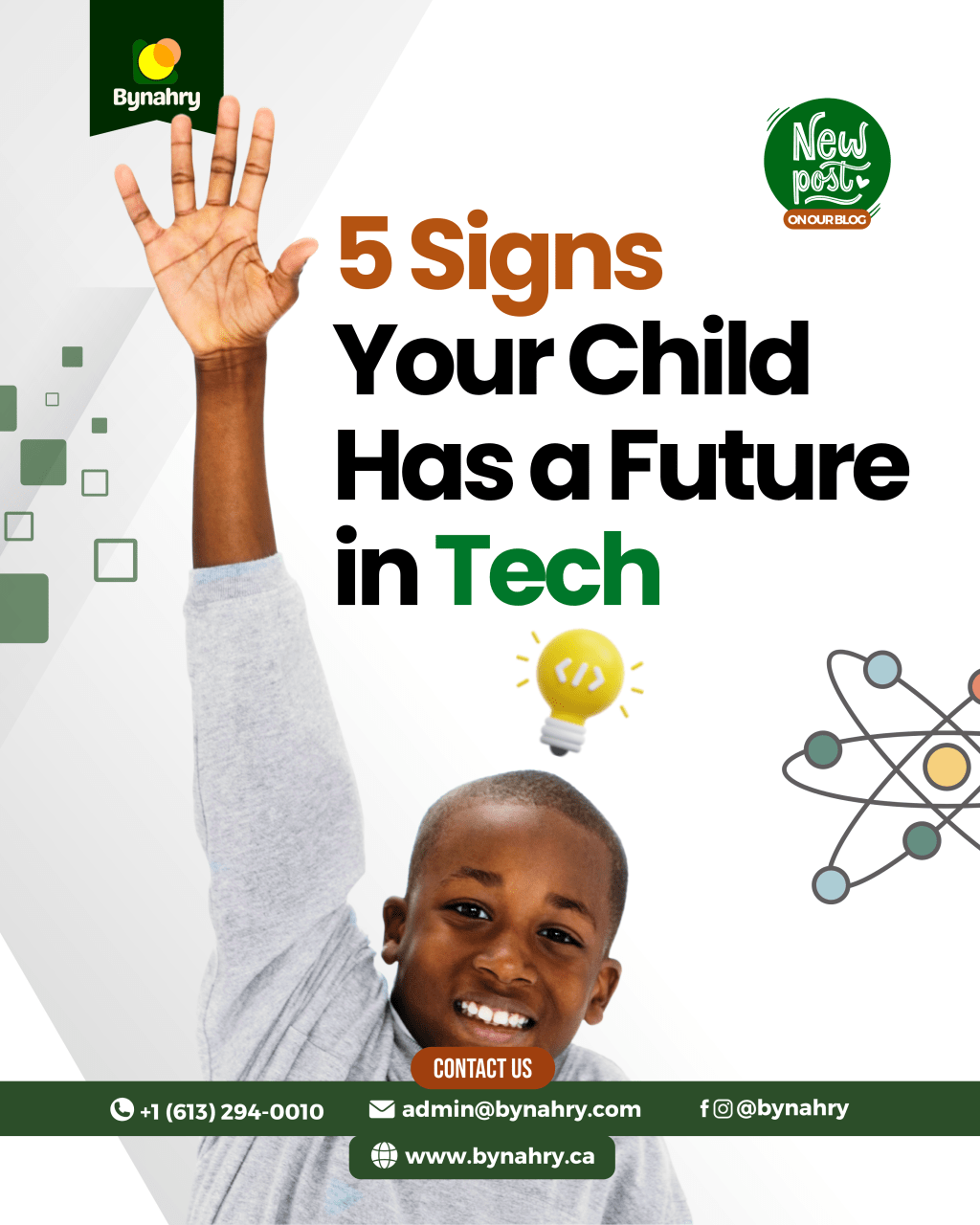 5 Signs Your Child Has a Future in&nbsp;Tech