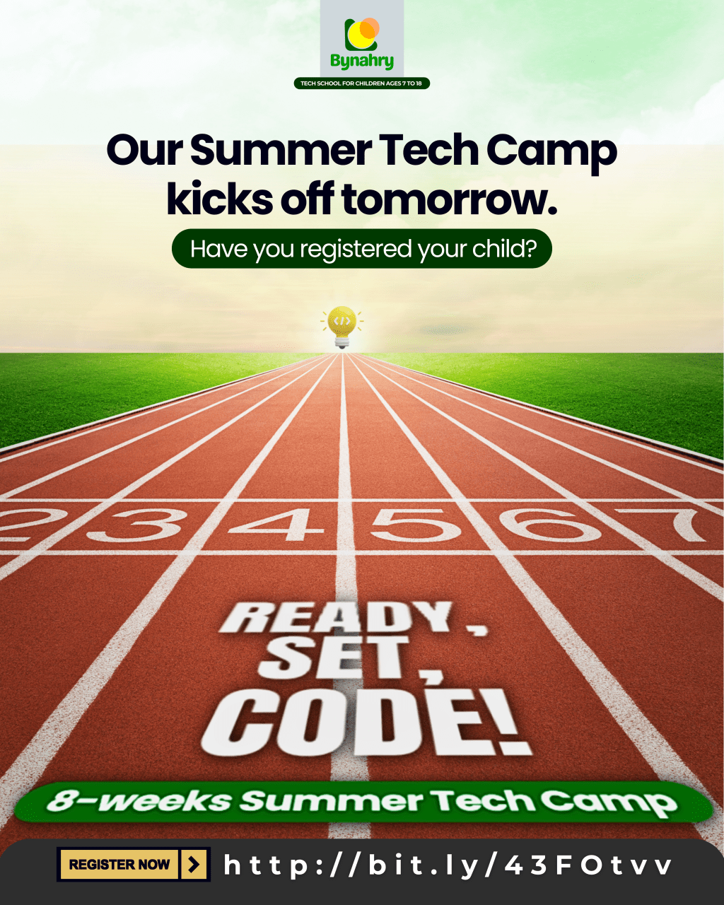 Ready, Set, Code! Summer Tech Camp Starts Tomorrow at&nbsp;Bynahry