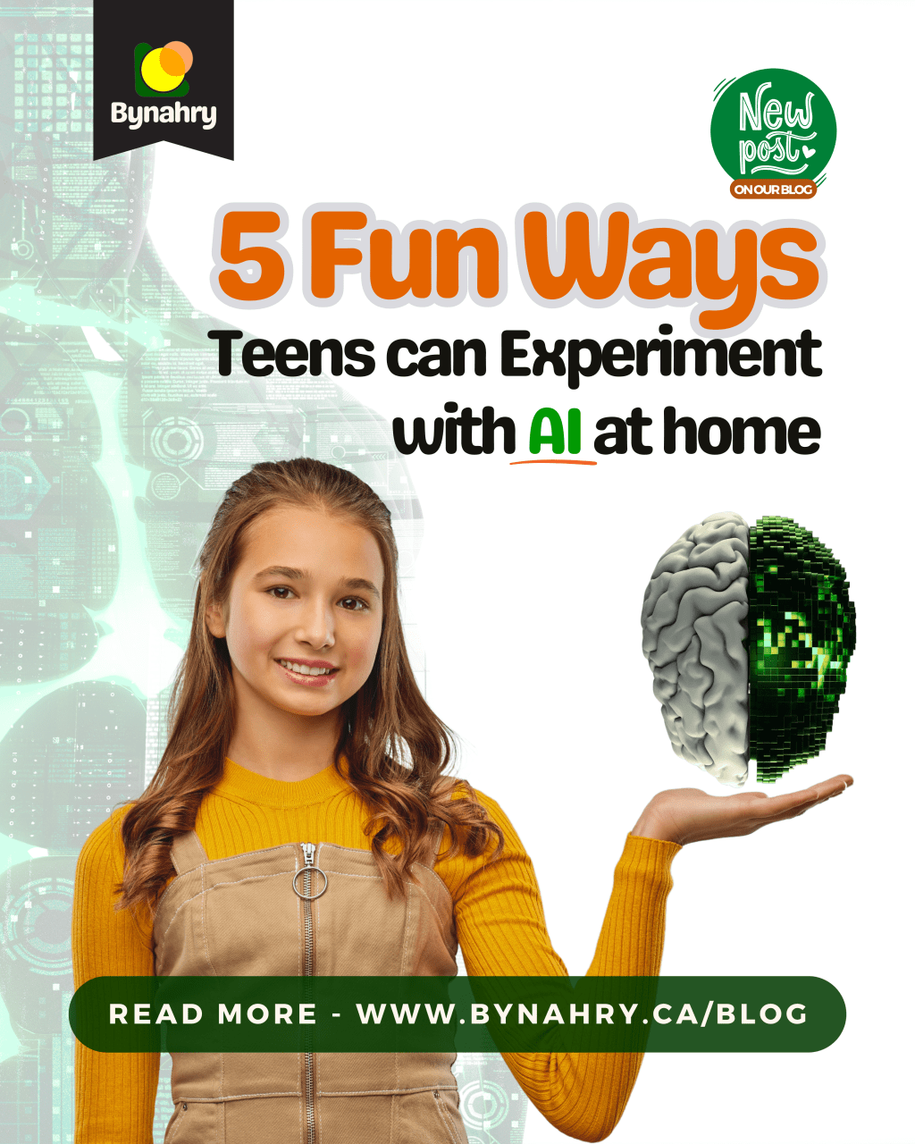 5 Fun Ways Teens Can Experiment with AI at&nbsp;Home