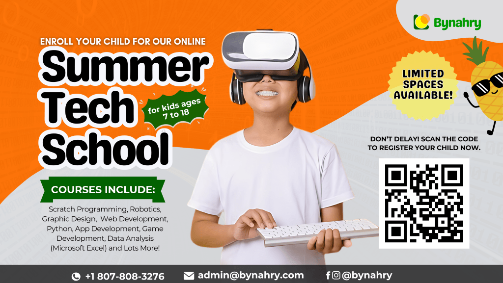 Summer Tech Classes for Kids